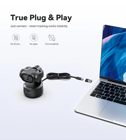 4K AI PTZ Mics & Privacy Mode Cam