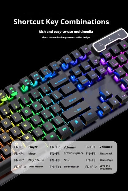 Rainbow Shine Keyboard