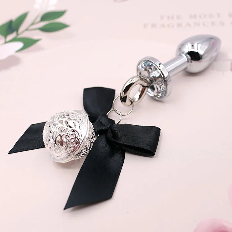Stainless Steel Bow Bell Plug