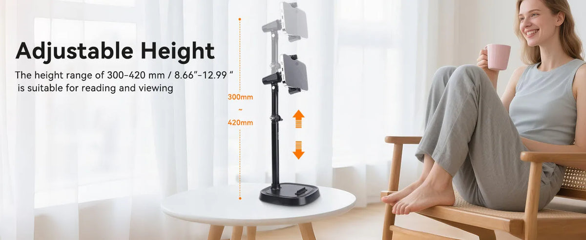 360° Heavy-Duty Desk Phone Stand
