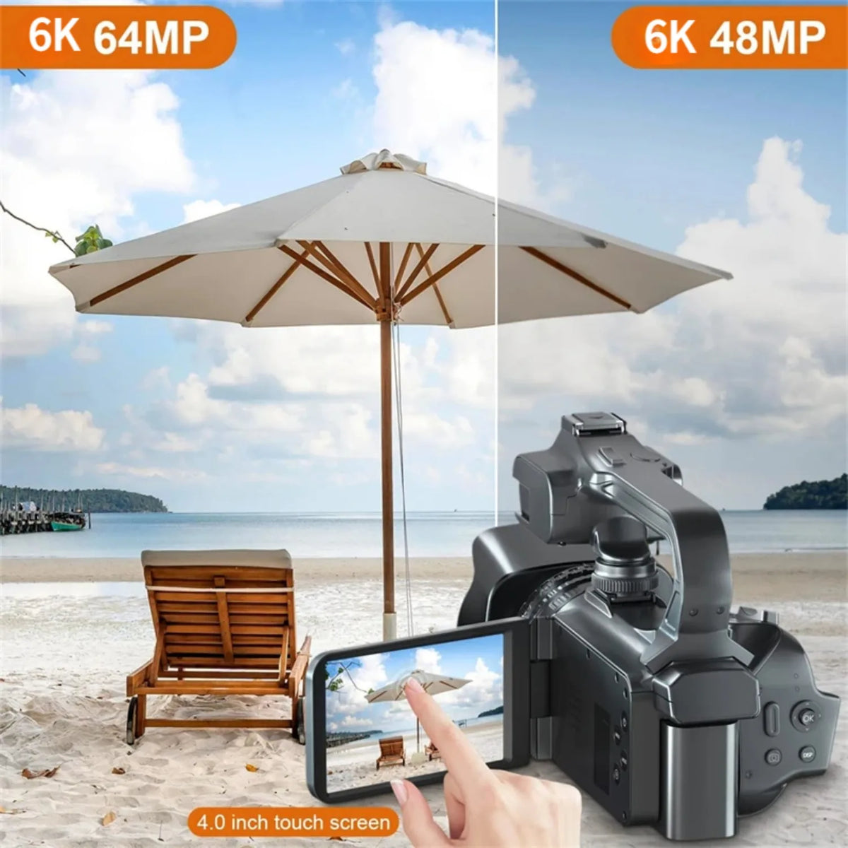 Ultra HD 6K Camcorder