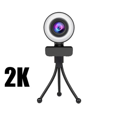 LED Fill Light USB HD Webcam