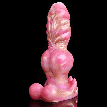 Knotted Wolf Fantasy Dildo — Suction Cup 2 Sizes