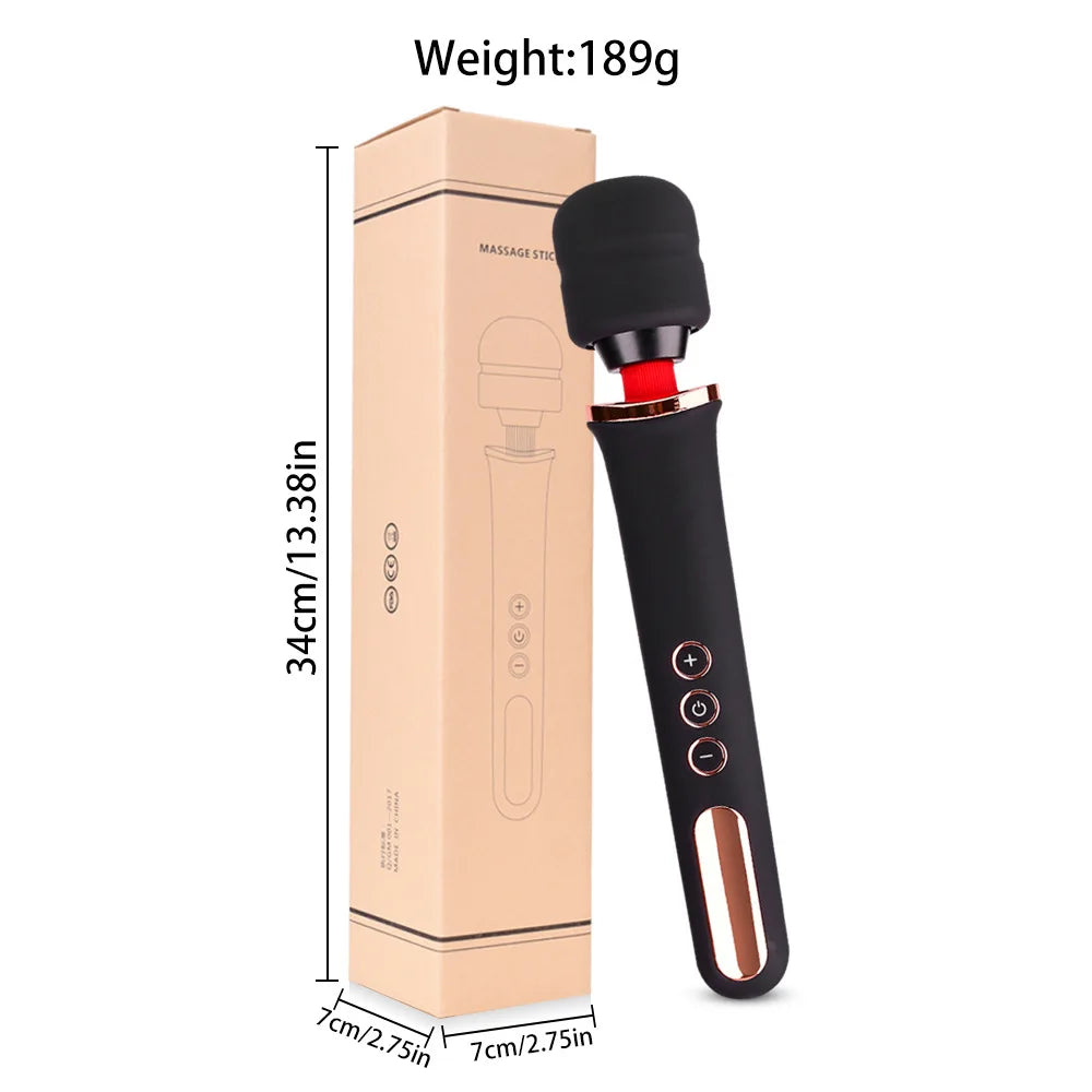 Powerful Rechargeable Wand Massager