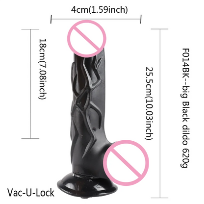 Premium Silicone Dildo Attachment Set