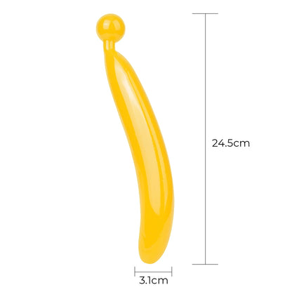 Soft Silicone Banana Dildo Plug
