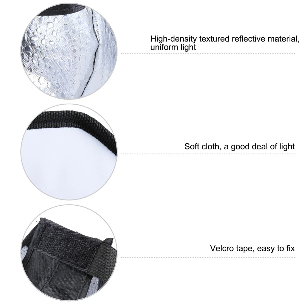20cm Octagon Foldable Flash Diffuser