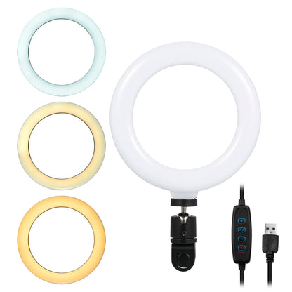 Laptop Live Streaming Ring Light
