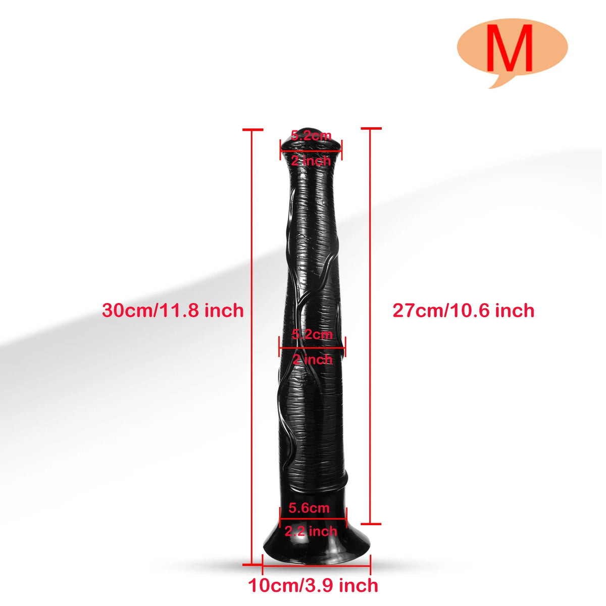 XXL Realistic Giant Horse Dildo — 3 Sizes Liquid Silicone