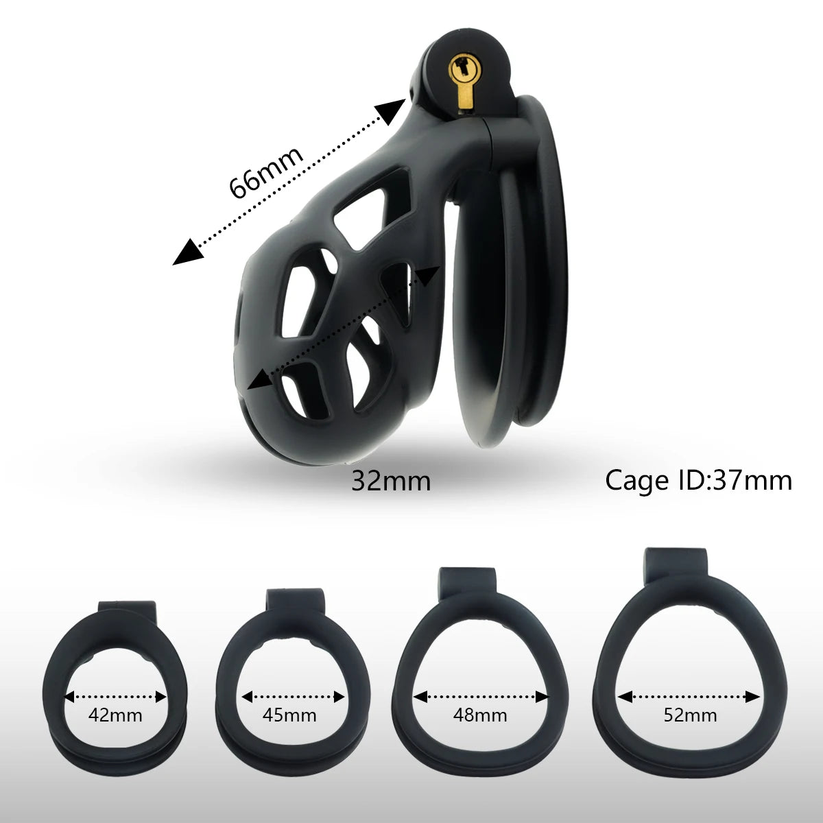 Nylon Resin Chastity Cage