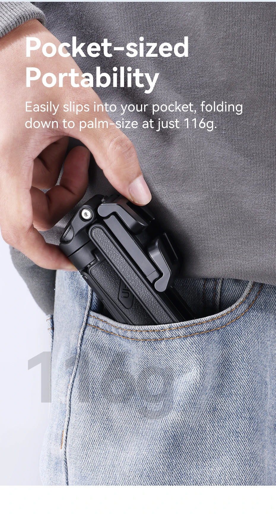 Pro Extendable Mini Tripod