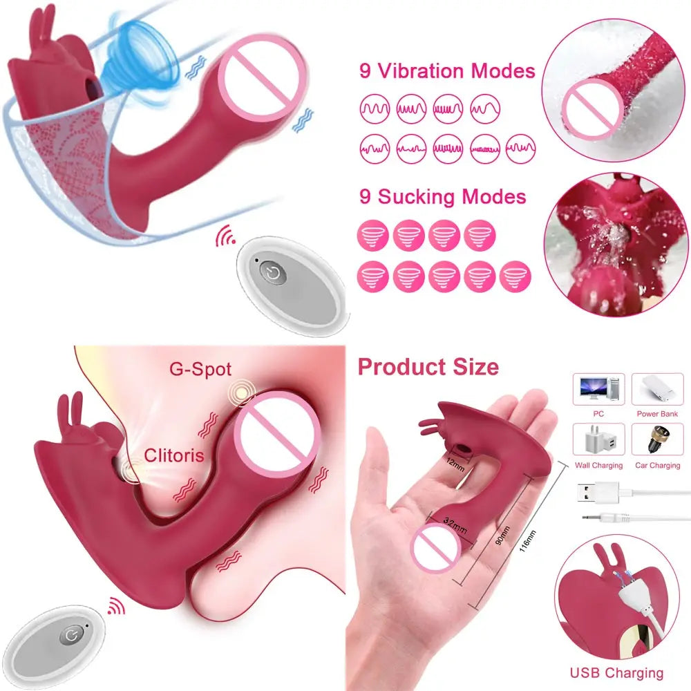 Panties Mini G-Spot Clitoral Massager