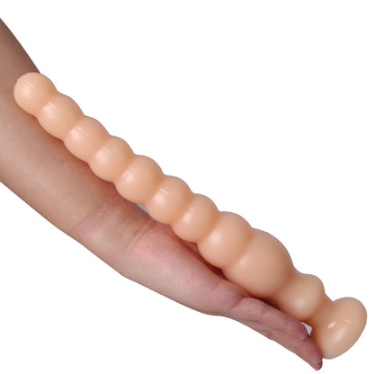 Long Graduated Anal Beads — Flexible PVC Four Styles