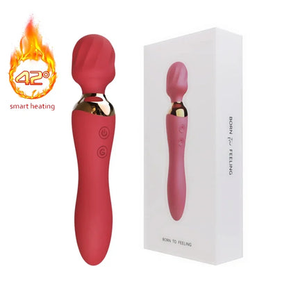 Powerful Heating Wand Vibrator