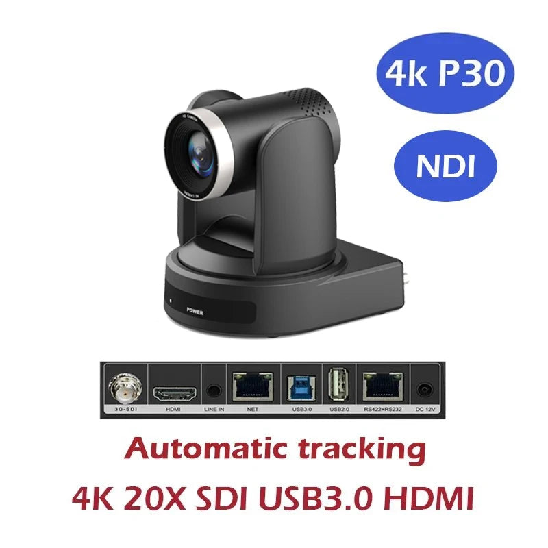 4K PTZ Camera with HDMI/SDI & POE