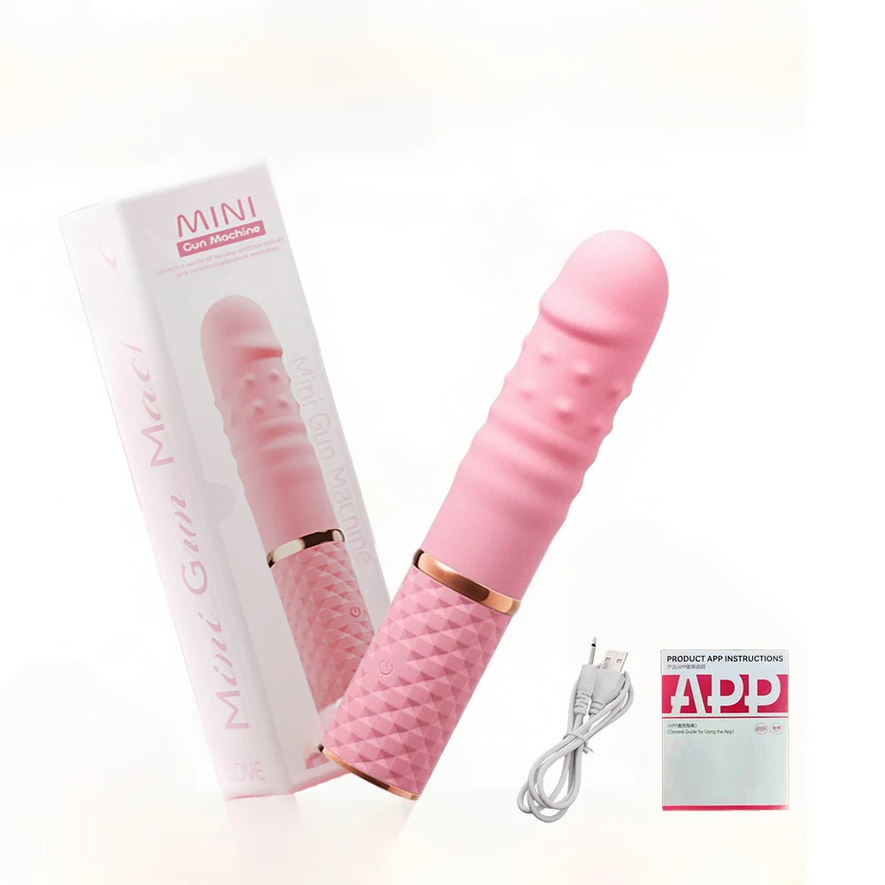 10-Mode Telescopic Thrusting Dildo
