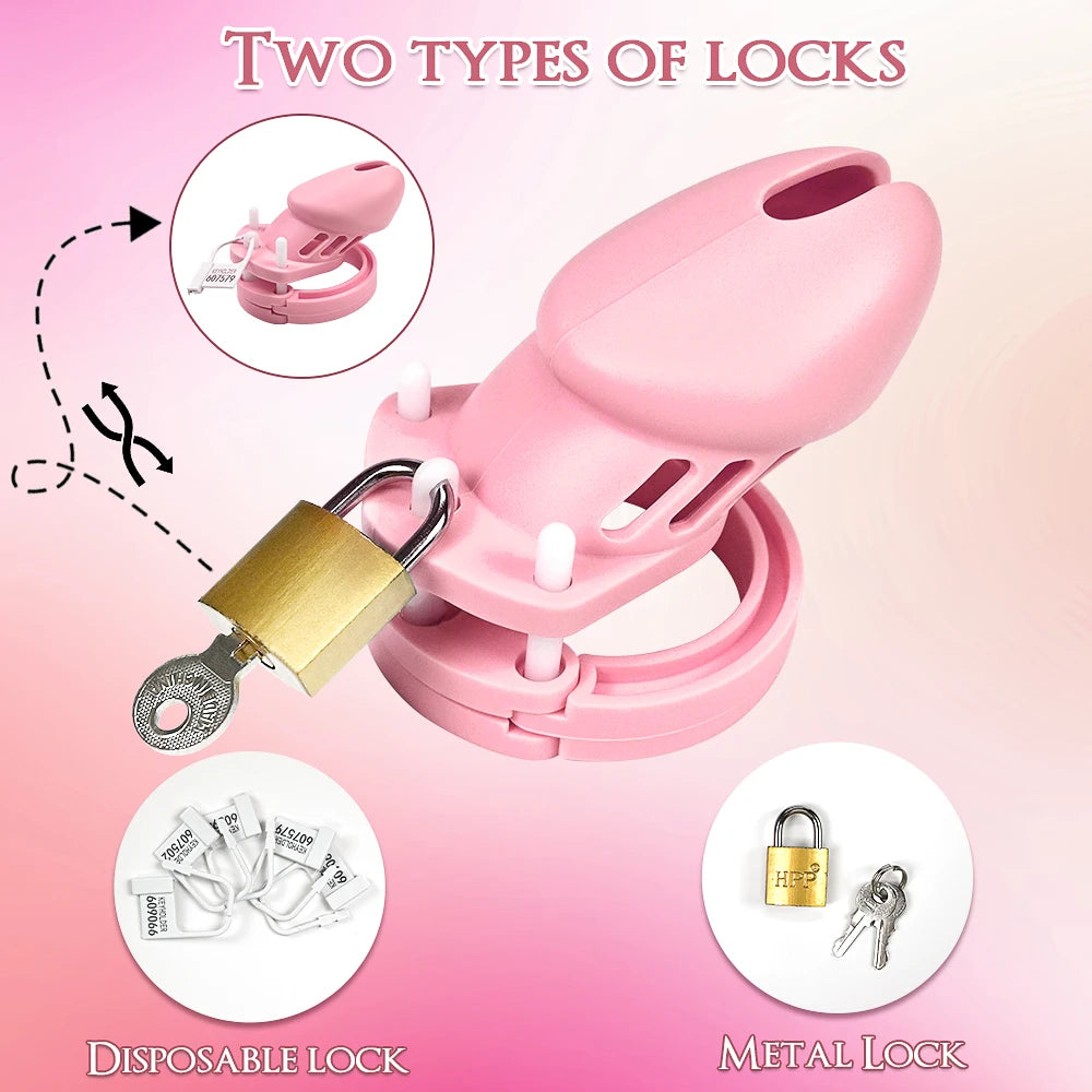 Pinky Boys Cage Chastity Cage Device