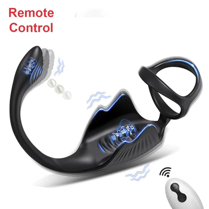 App Control Plug with Vibrating Ring