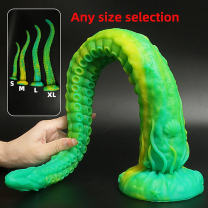 Tentacle Silicone Dildo — Octopus Fantasy S to XL
