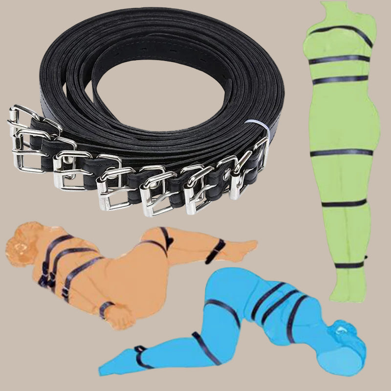 Couples Restraint Play Set – Classic Black Edition