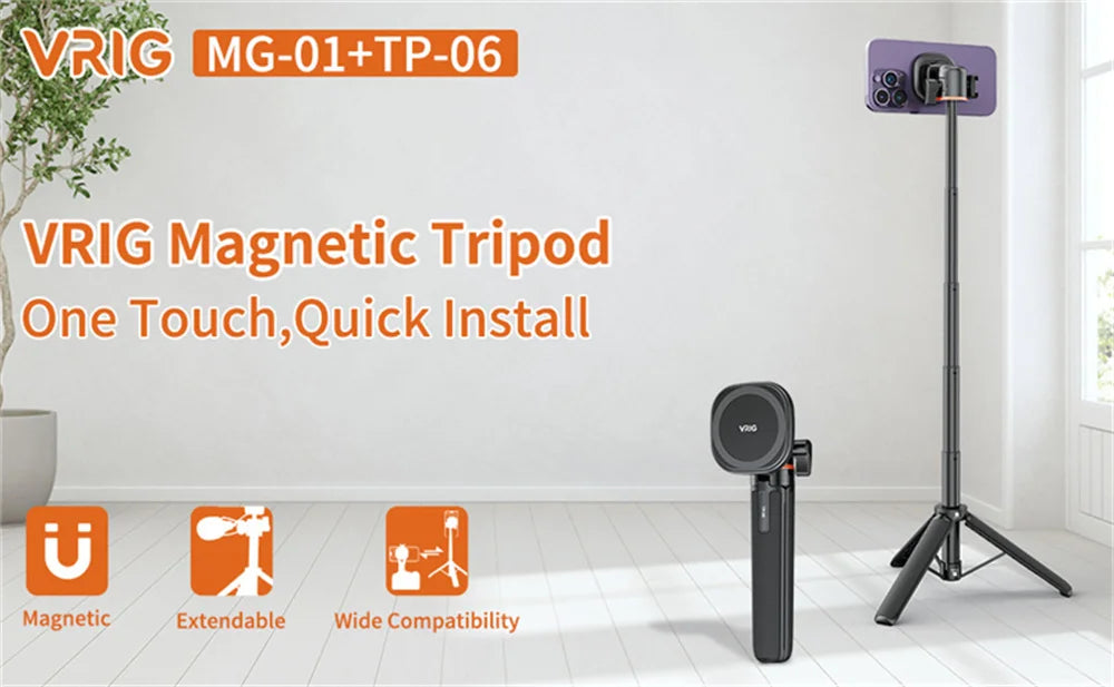 Quick-Install Magnetic Phone Mount