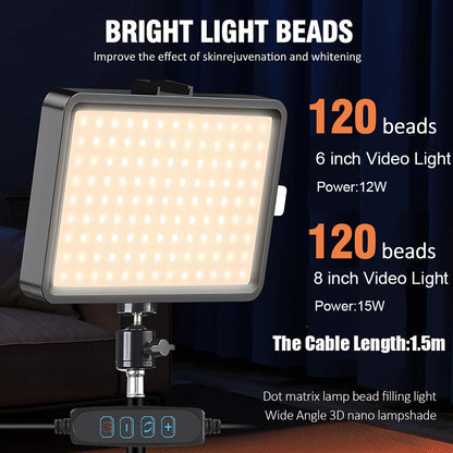 Bi-Color 3300K–5600K Ring Lamp