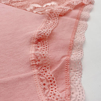 Lady Underwear 5 PCS/SET Sexy Lace Underpants Fashion Female M-XL Women Panties Cotton Briefs