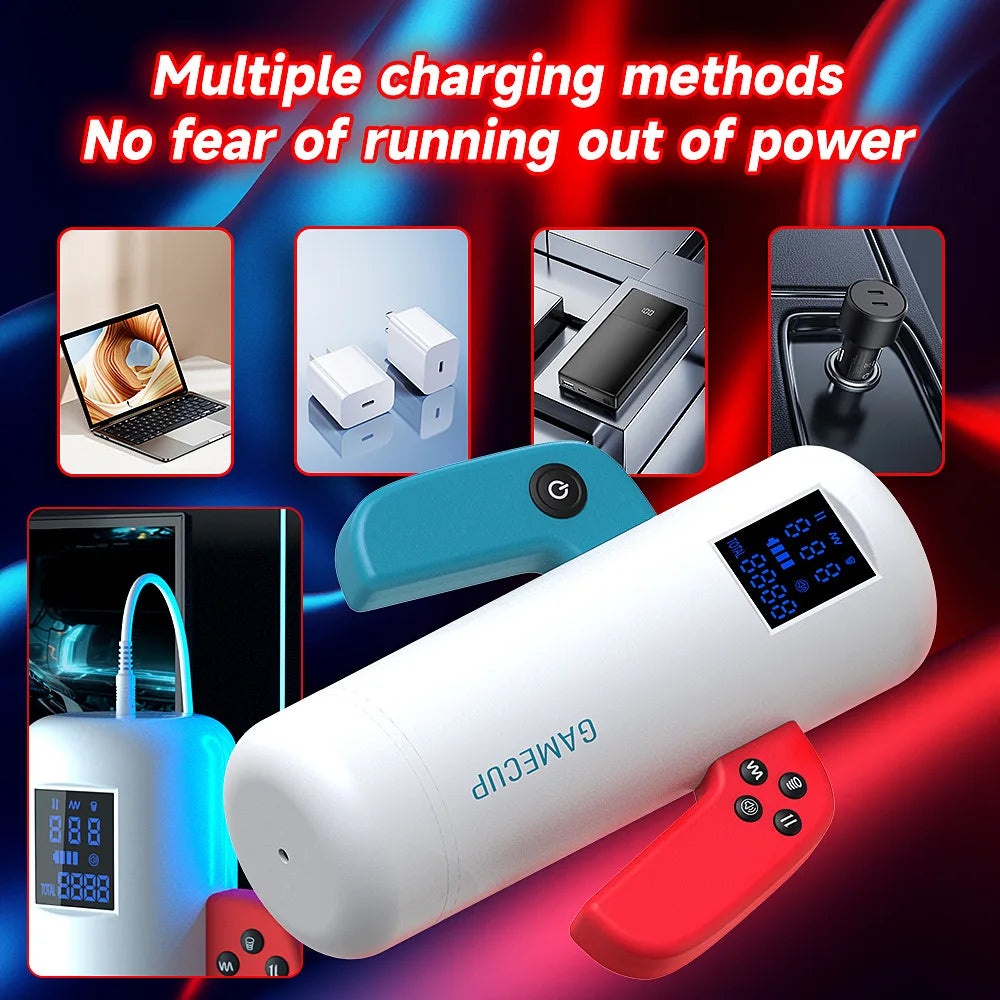 LCD Heated Thrusting Rotating Stroker