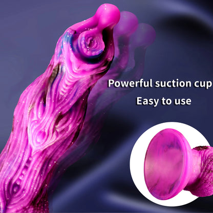 Dog Shape Silicone Dildo