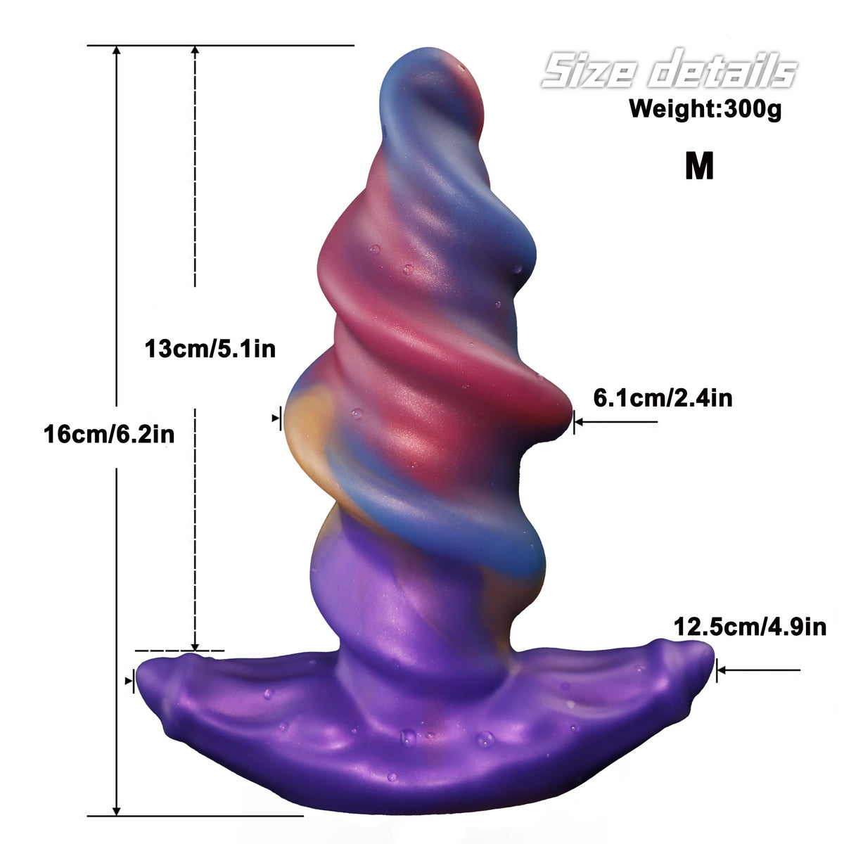 Twist Screw Silicone Plug