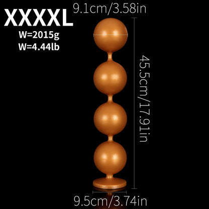 Safe & Hygienic Silicone Anal Toy