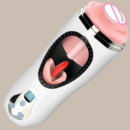 Heated Tongue-Licking Oral Simulator