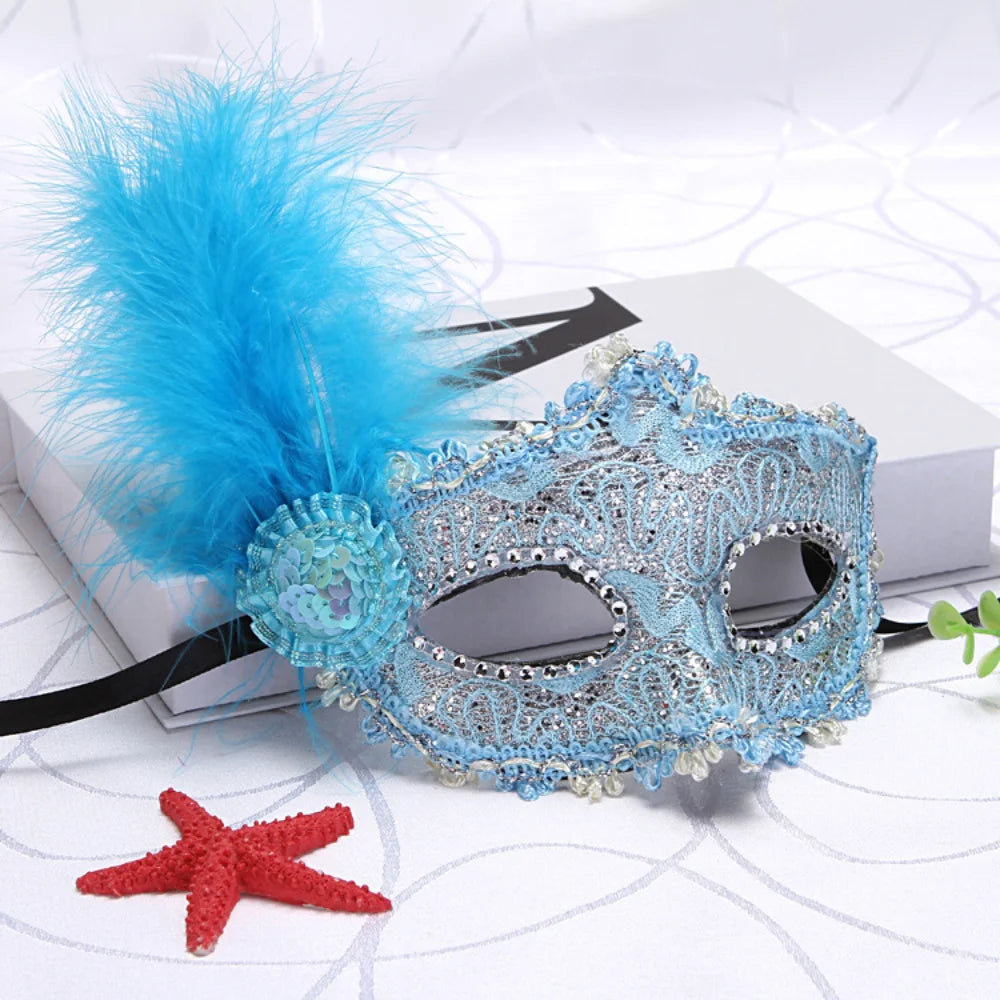 Princess Ball Handheld Mask