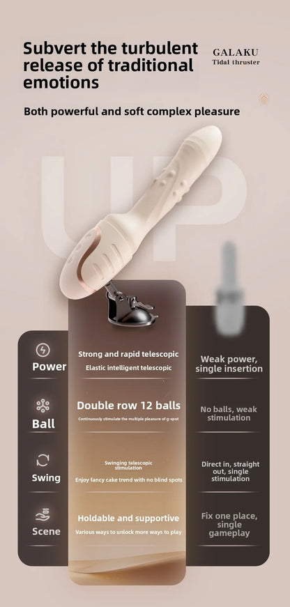 AV Wand Thrusting Vibrator Massager