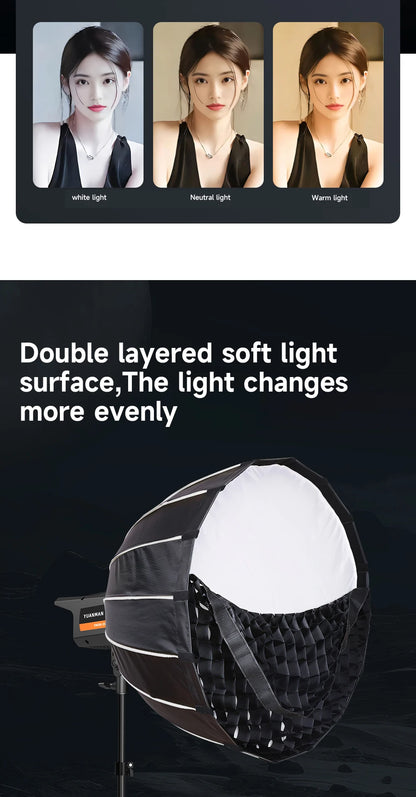 Remote-Control LED Video Lamp