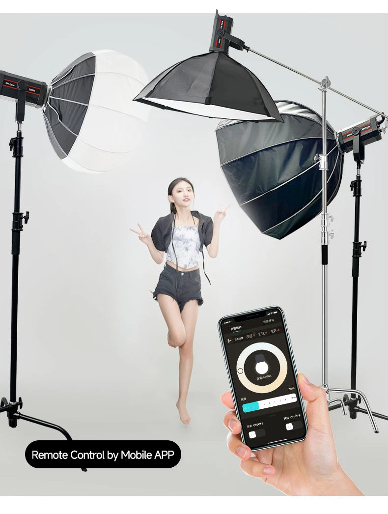 APP-Controlled Video Light for Creators