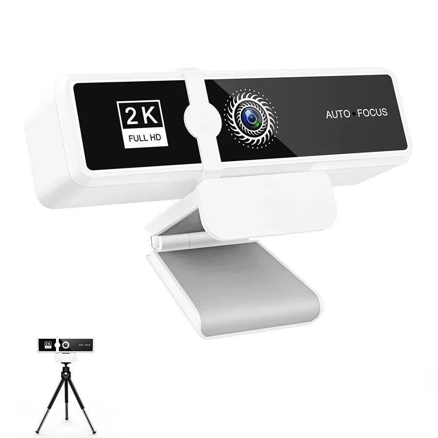 HD 4K Webcam with Autofocus