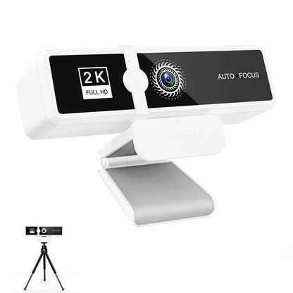 HD 4K Webcam with Autofocus