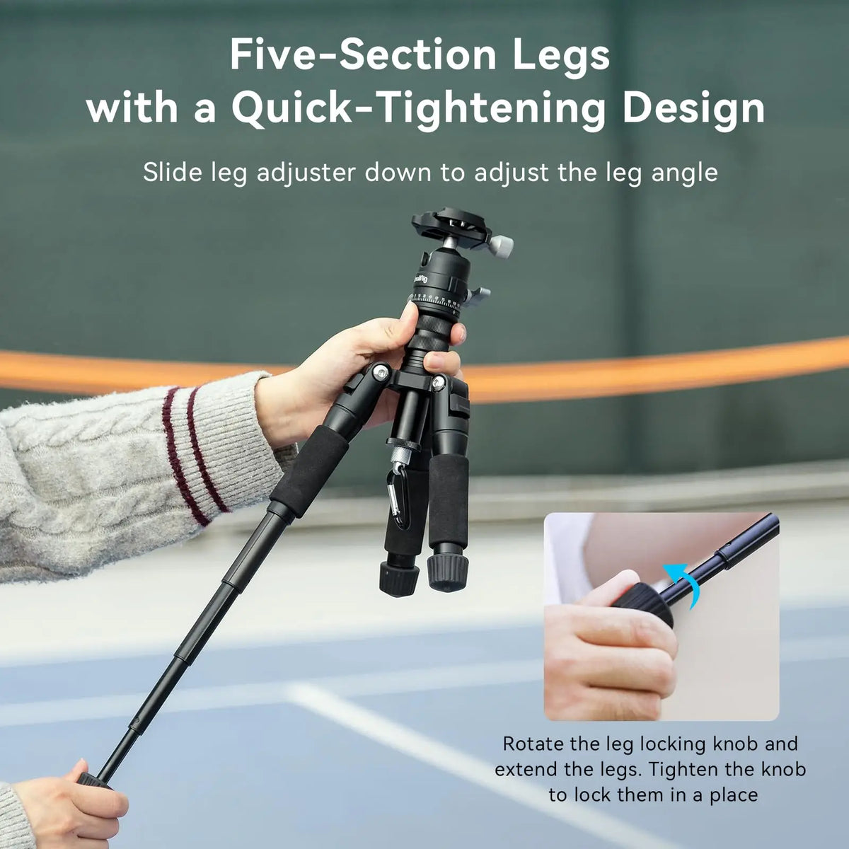 Lightweight Aluminum Tripod
