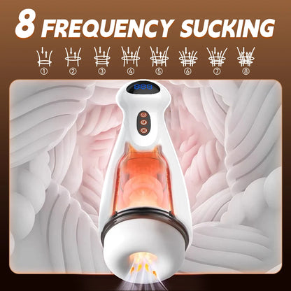 Automatic Suction Vibration Stroker Cup