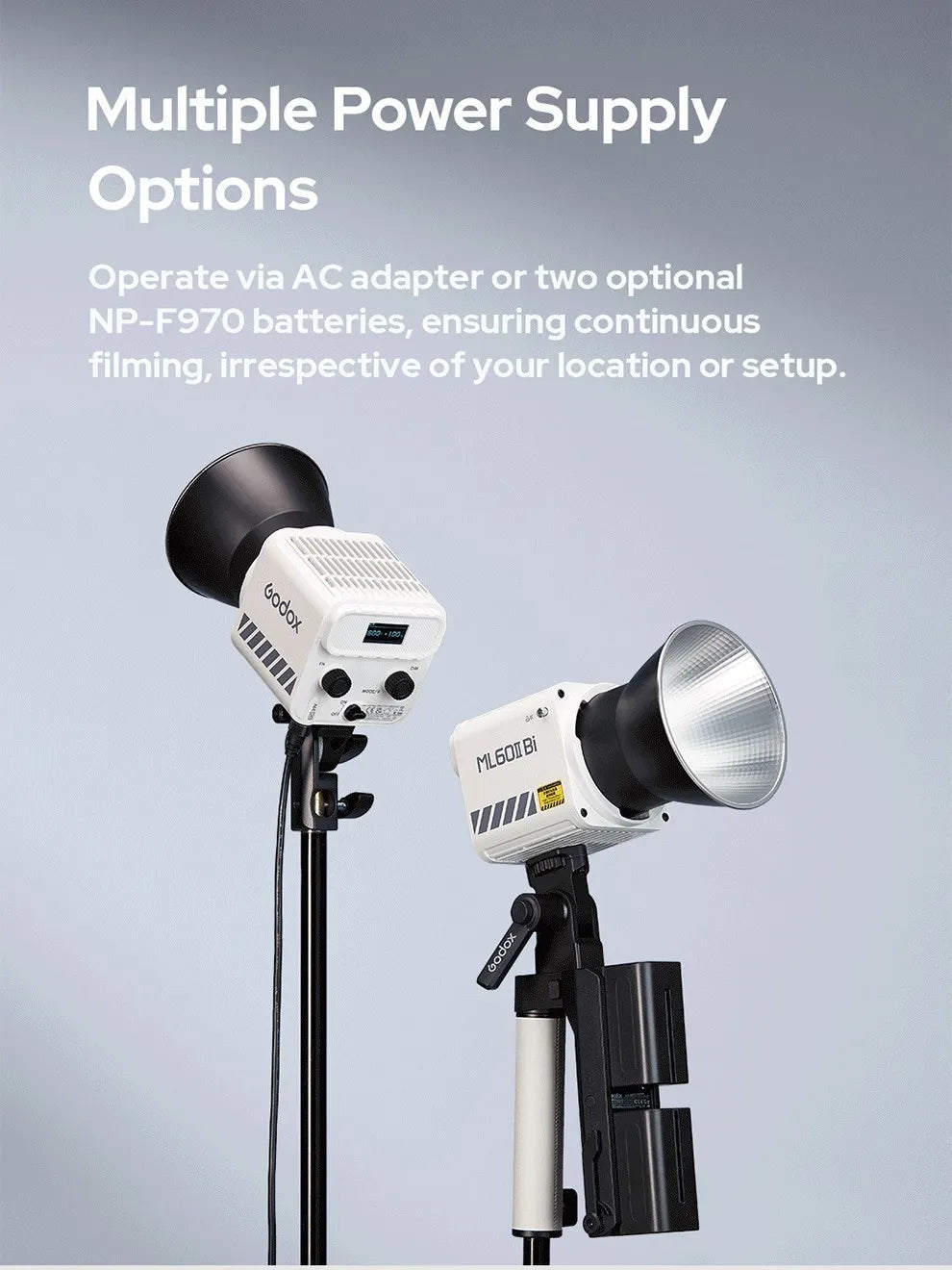 Studio and on-location lighting