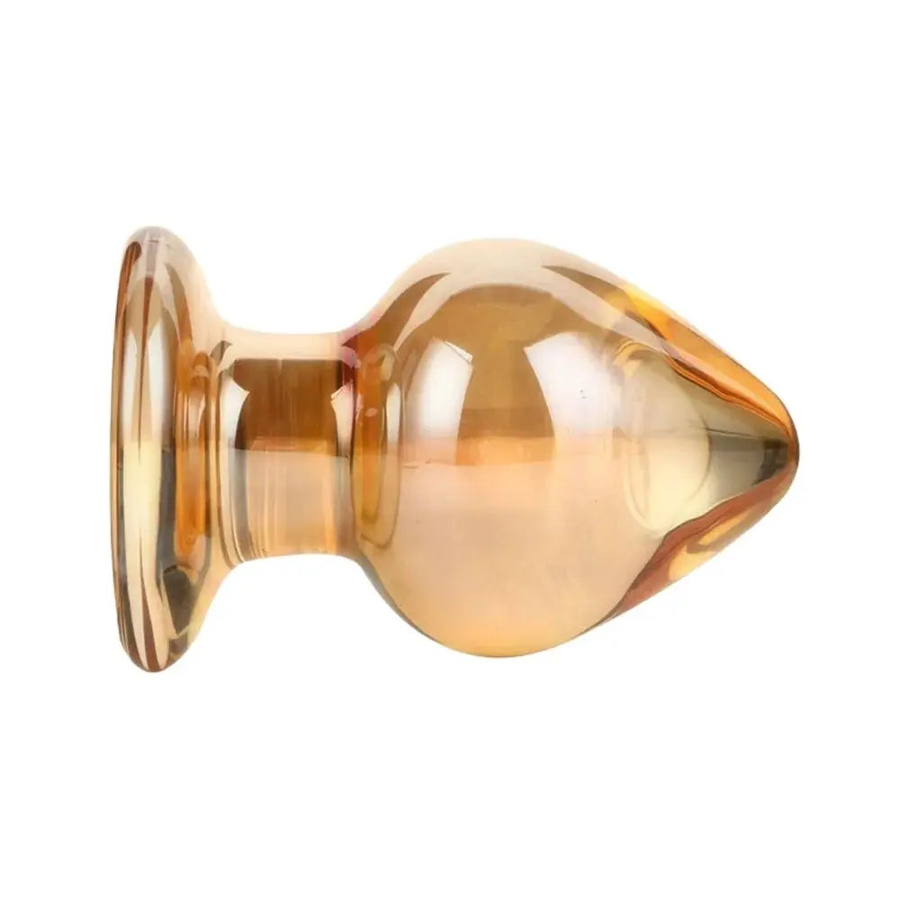 Sleek Glass Plug For Stimulation