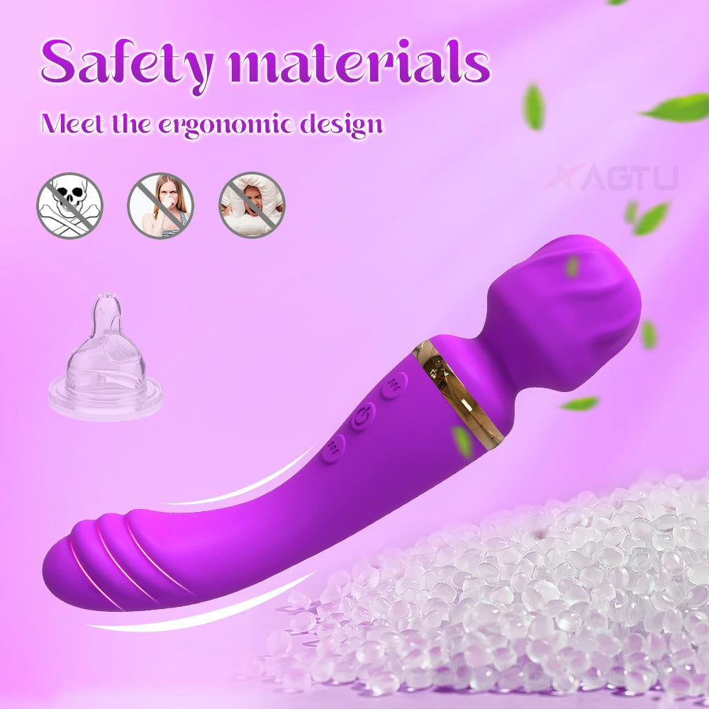 G-Spot Magic Wand Vibrator — 10 Powerful Modes