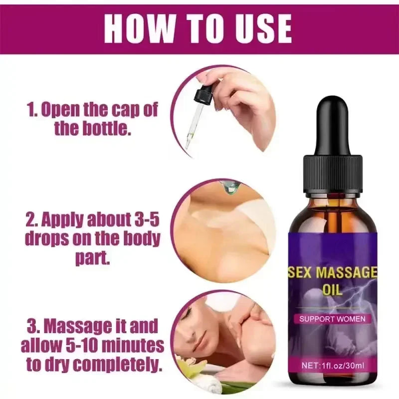 Women Climax Essential Oil – Clitoral Stimulation Oil