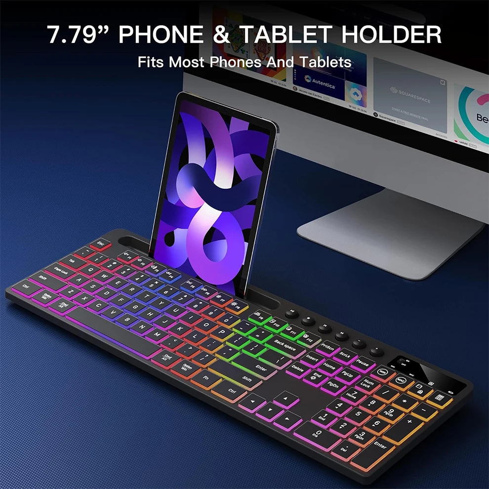 Silent Wireless Keyboard And Mouse