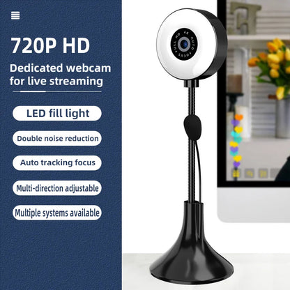 3-in-1 4K Webcam with Mic