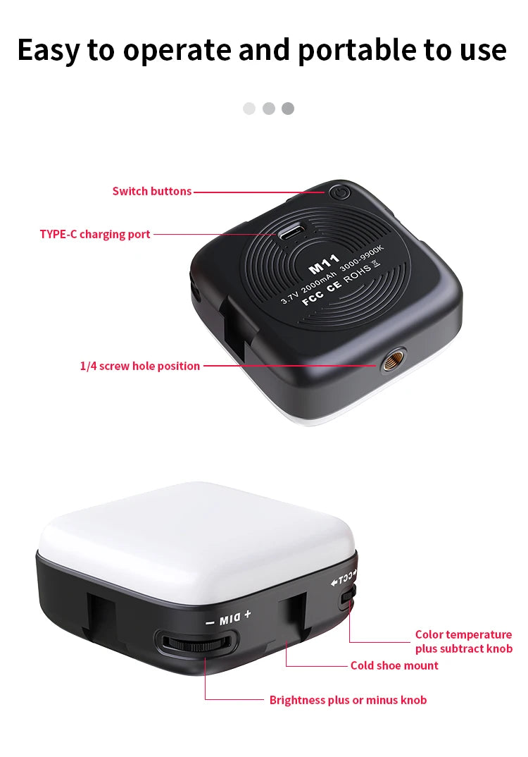 Camera & Mobile Photography Light