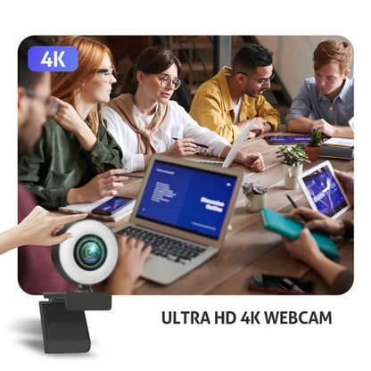 LED Fill Light USB HD Webcam