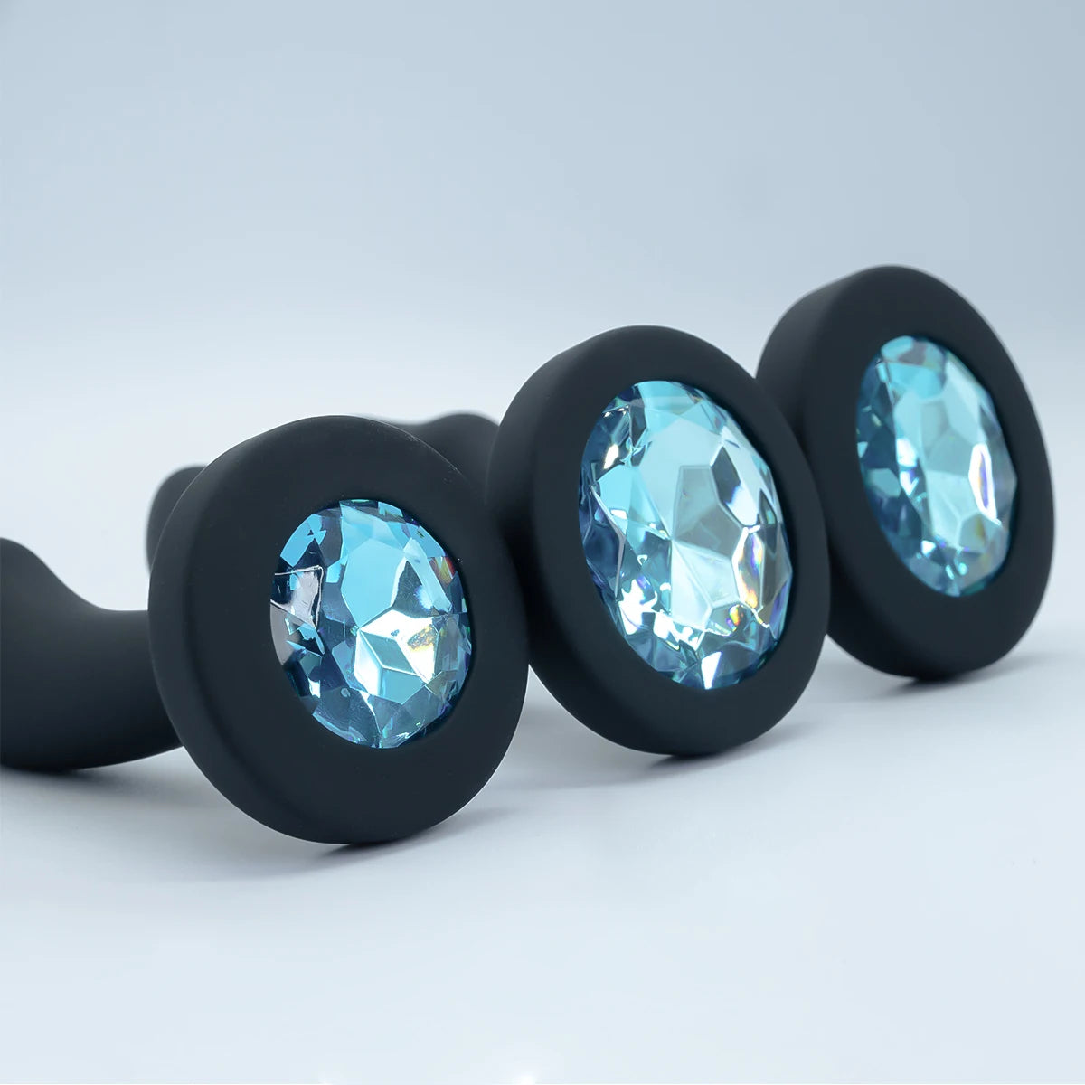 Premium Black Silicone Crystal