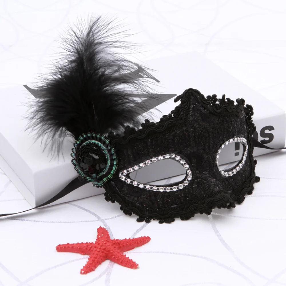 Princess Ball Handheld Mask
